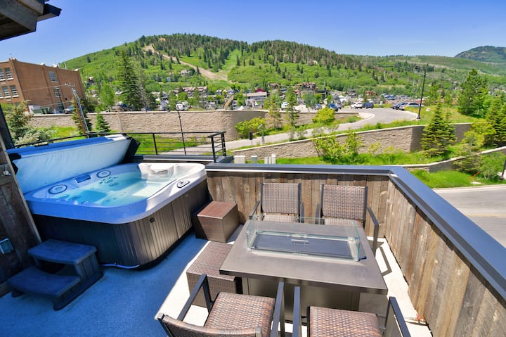 New 5 Bed Home Walk To Main Street Pcmr Town Lift & Bus Hot Tub Ac Up To 25% Off - Deer Valley, UT