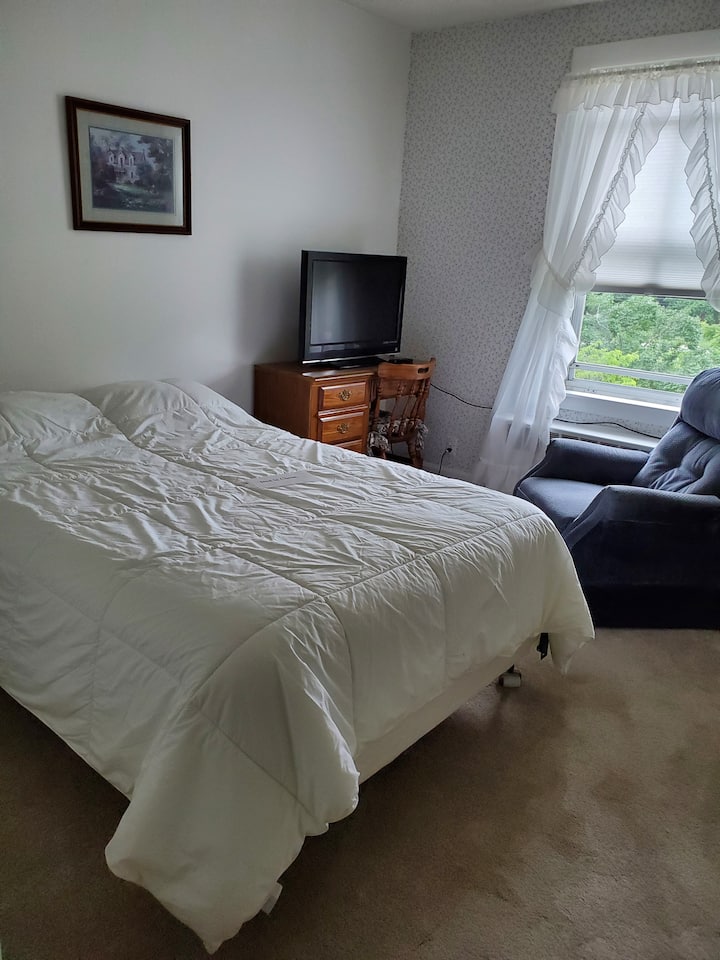 Van Vorhies Haus Full Sized Bed w/ attached bath in Mount Pleasant