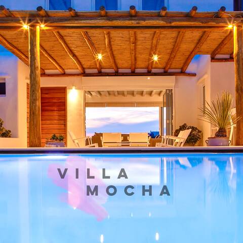Villa Mocha Mykonos | Chic 6BR w/ Heated Pool
