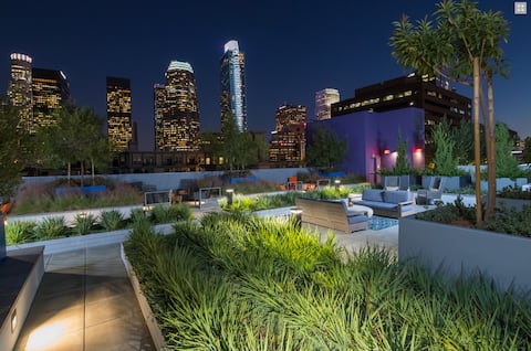 Downtown Los Angeles Apt w/ Best View +FreeParking