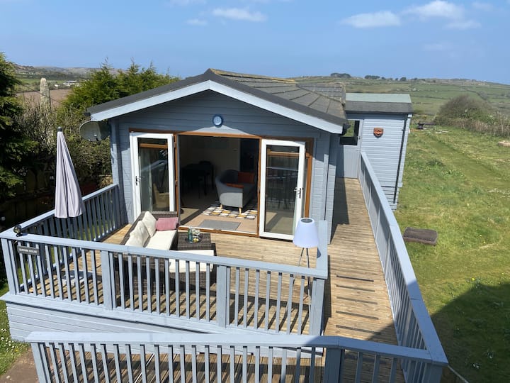 The Summer House amazing views close to St Ives Chalets for Rent in