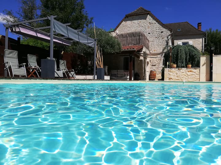 Villa De 160m2 10 Personne Avec Piscine - Lot