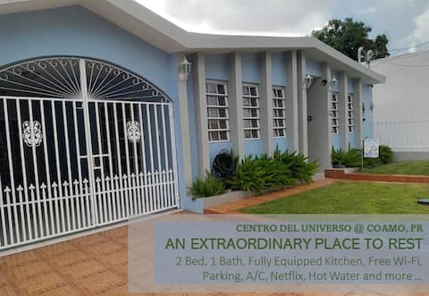Coamo - House, Hot Spring, Free Parking, A/C