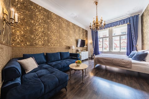 Top performing Airbnb: Luxury apartment in the center of Prague 1 in Josefov