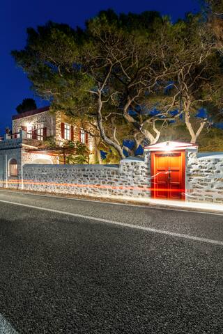 Villa Gaia Syros | 1800’s Stone Building