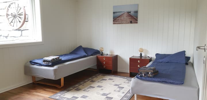 ห้องนอน 3 มีเตียงเดี่ยว 2 หลัง