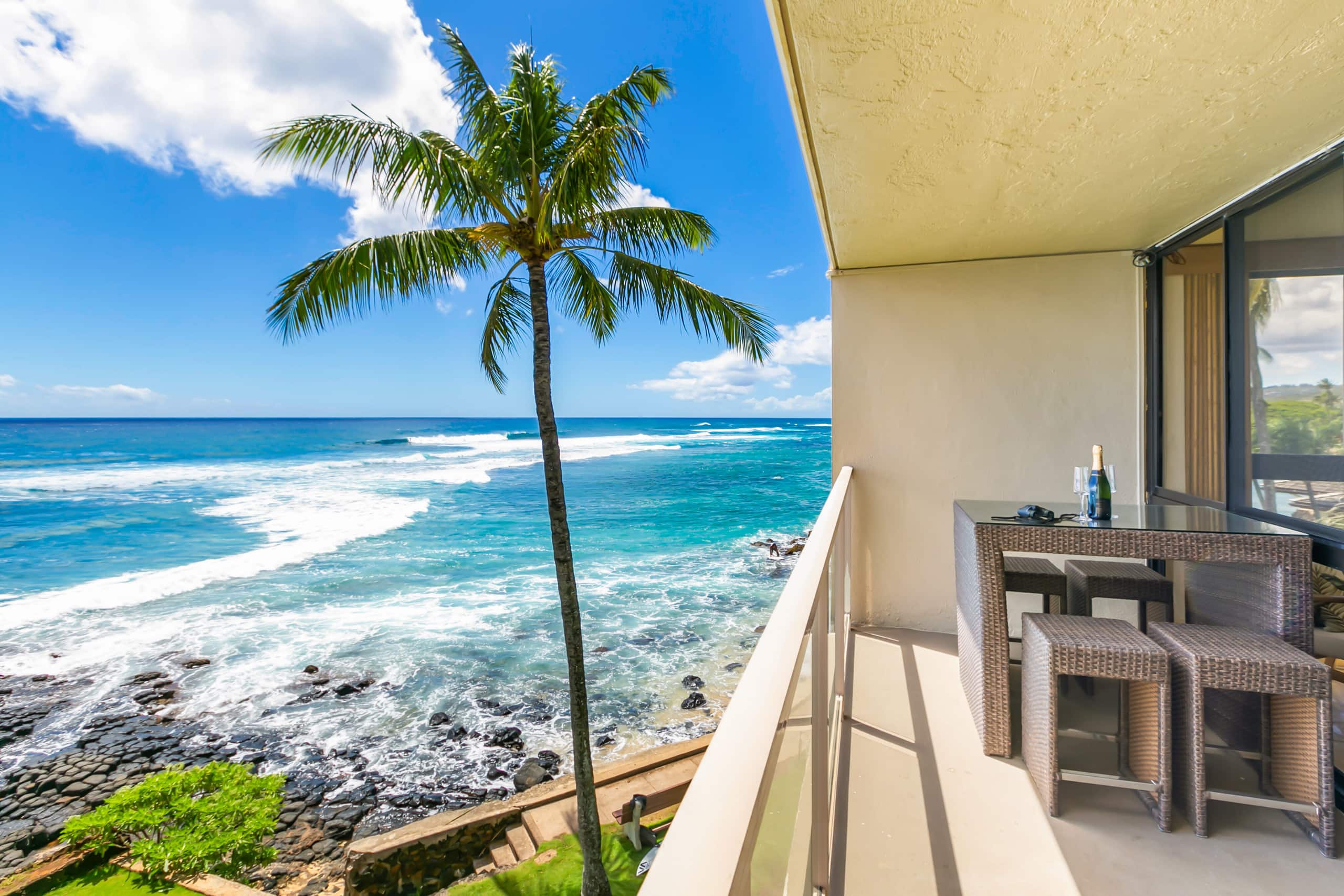Kuhio Shores 319 Oceanfront in Poipu with A/C - Photo 18
