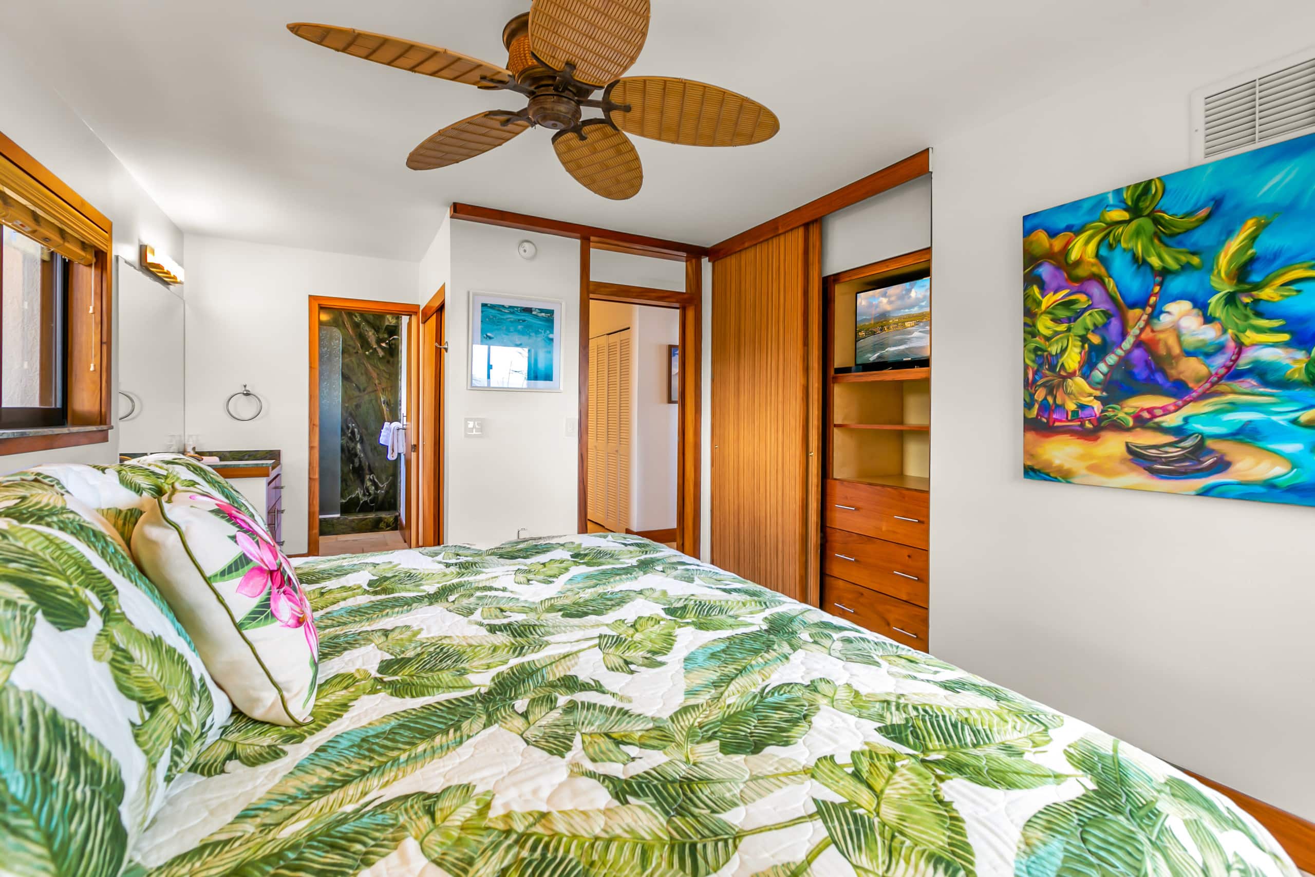 Kuhio Shores 319 Oceanfront in Poipu with A/C - Photo 10