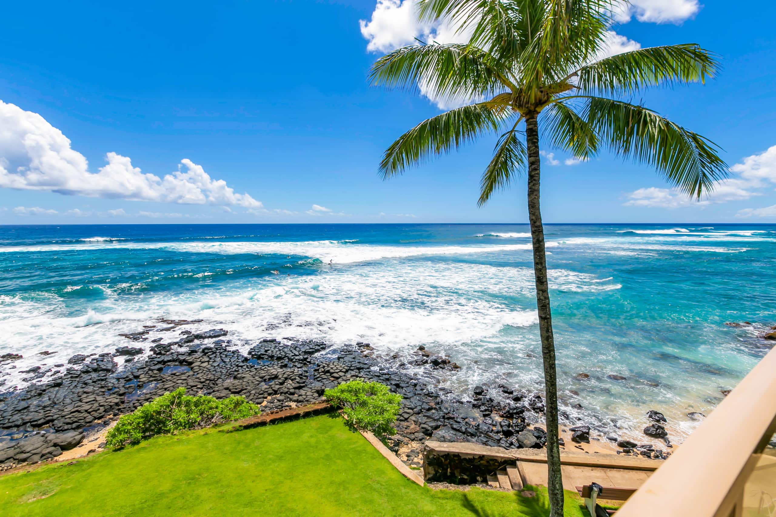 Kuhio Shores 319 Oceanfront in Poipu with A/C - Photo 19