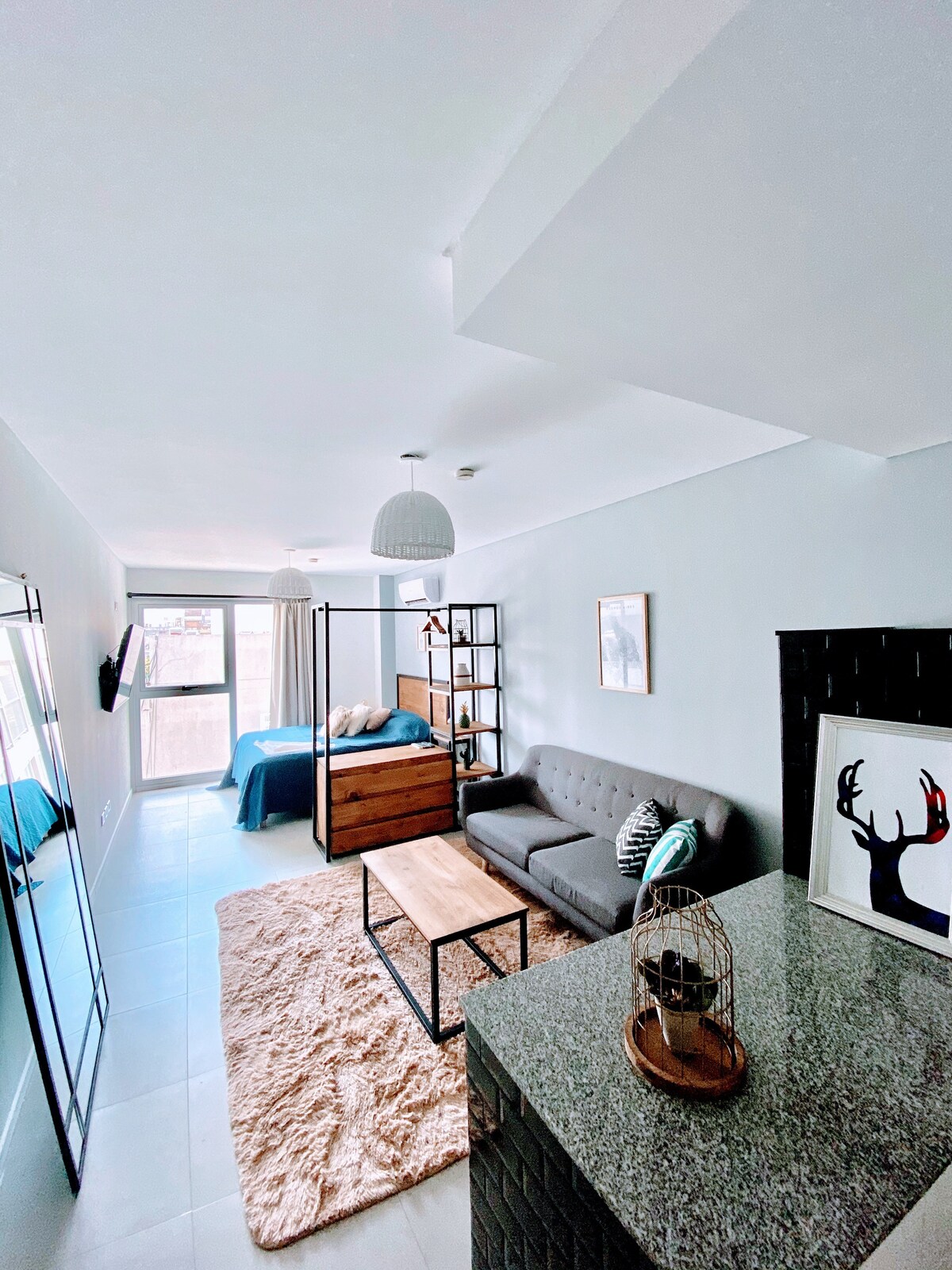 Furnished studio apartment in Palermo