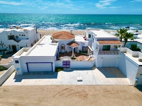 Incredible beachfront home In gated community