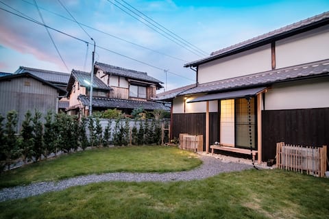 【kyokoi-biwako】  ideal for BBQ, with a lawn garden