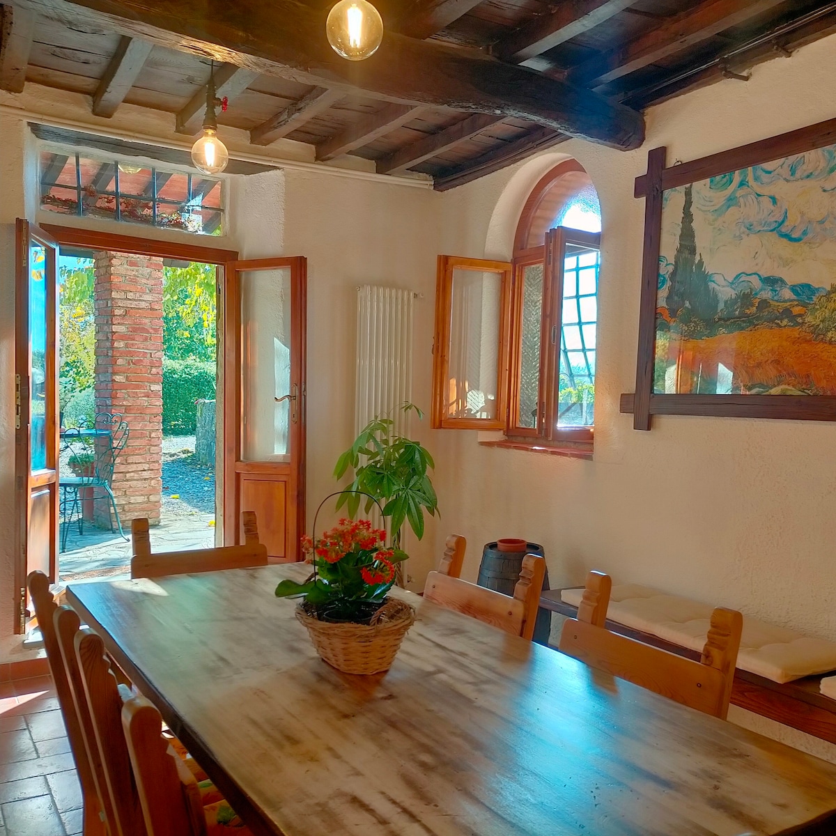 Top performing Airbnb: Stone farmhouse, exclusive private pool in Reggello