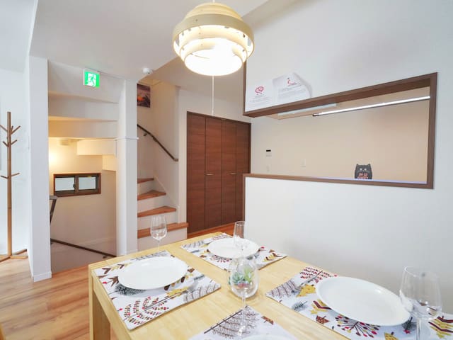 XT12613 东京便利独栋别墅·免费停车·近JR山手线·直达迪士尼·温馨7人居 设施齐全