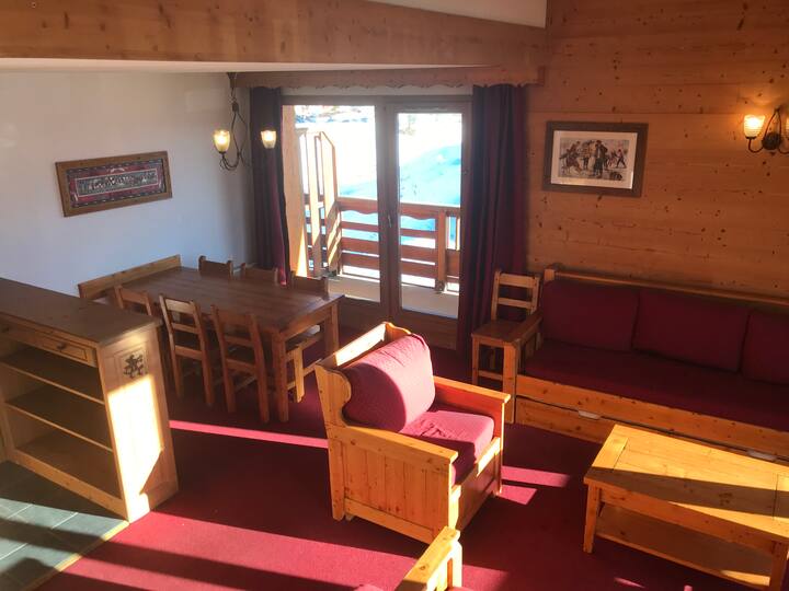 3-bed Ski Apartment, Pool, U/g Parking, Sleeps 8 - Fontcouverte-la-Toussuire