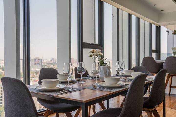Luxury Condesa with the best view in town gallery image 2