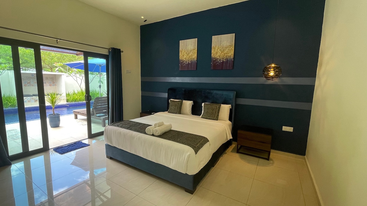 2号卧室配备1张加大号双人床