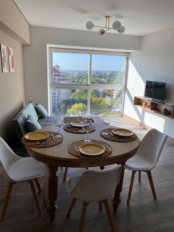 White flat torre Leloir Condominiums for Rent in Capital, Mendoza