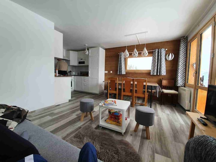 Appart 6/8 Pers - Pieds Pistes Vue Exceptionnelle - Aime-la-Plagne