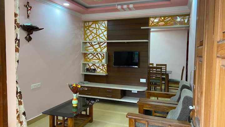 Living room with TV