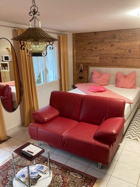 סלון וחדר שינה