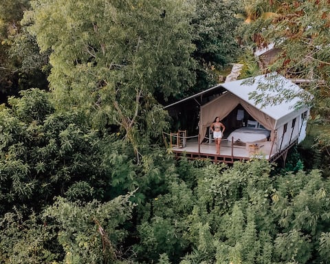 Glamping Tent 8 Valley view @ AutentikNusaPenida