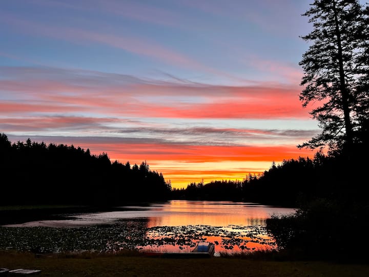 Dark Lake Retreat Lakeside Comfort & Convenience Guest suites for