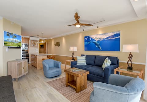 Popular Airbnb listing: Epic View! Lovely 2BR Beach Condo in Kihei/Wailea in Wailea