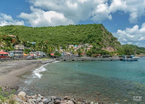 At the heart of a fishing village on the Caribbean