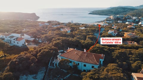 Airbnb con migliori performance: Villa La Caletta IUN: F3914 a Carloforte