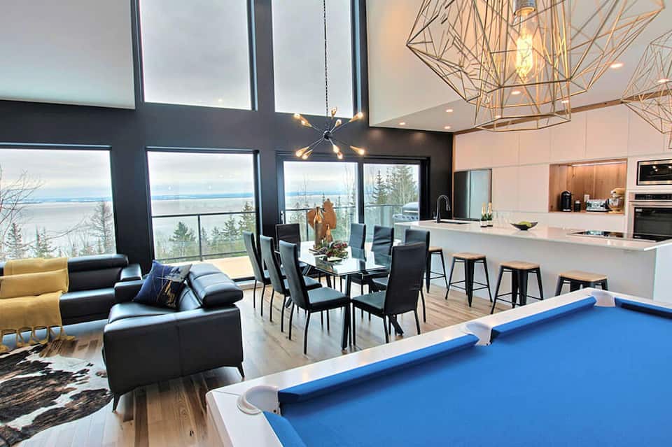 Villa Jeanne above the St. Lawrence, Saint-Irénée, Quebec, Canada, photo 10 of 10