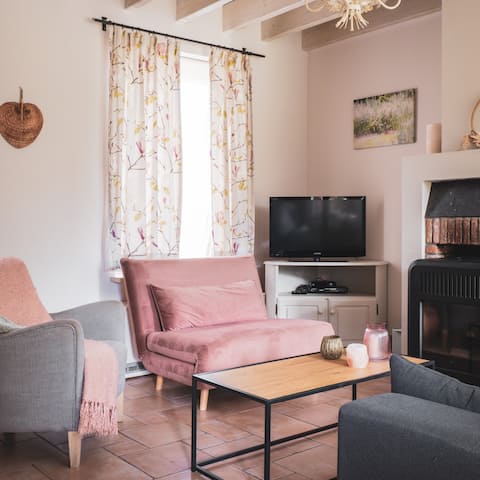 Een charmant huisje tussen water en groen