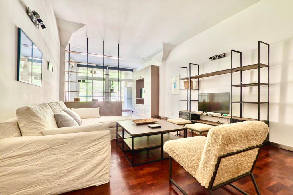 Studio de 1 dormitorio en Palermo con balcón