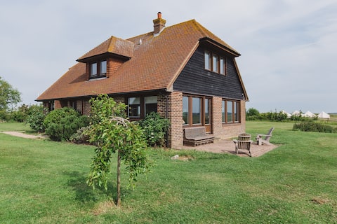 Cottage in Elmley Nature Reserve