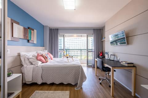 Modern studio near Esplanada *WIFI*Netflix