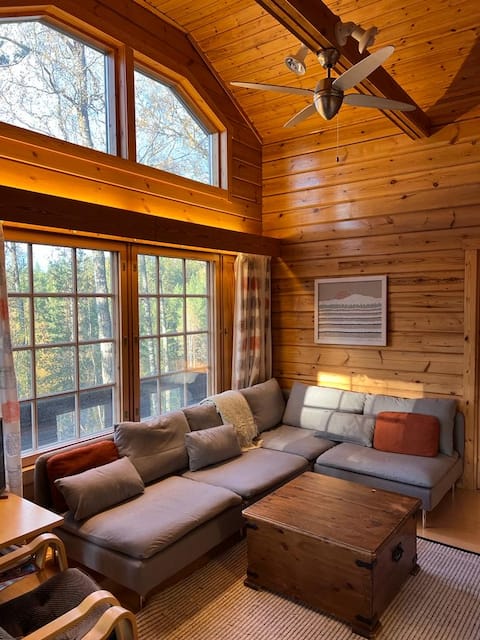 Top performing Airbnb: Log cabin in Vierumäki in Ruuhijärvi