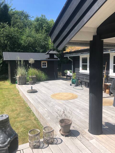 Delicious summerhouse. Good beach. 3 bedrooms +2 baths