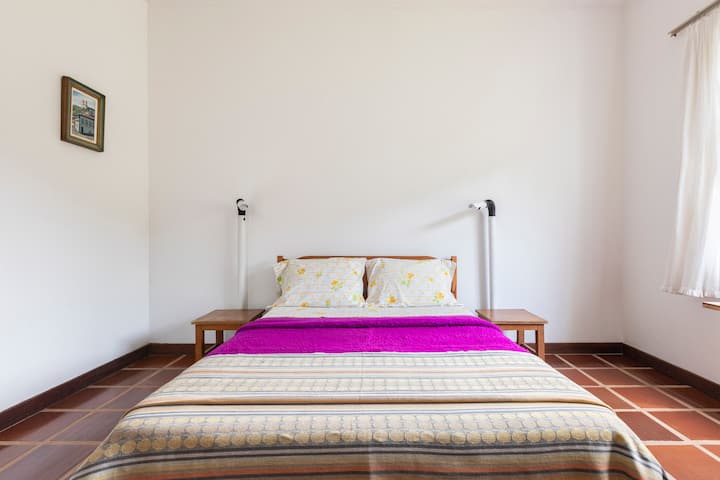 Chumba cha kulala mara mbili.
Picha: Yuri Alexandre