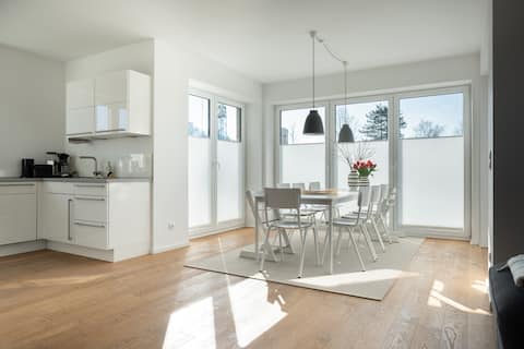 For families | 500 m to the beach | Fireplace & garden