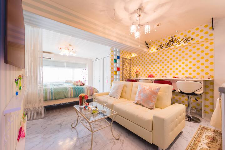 3mins walk to Higashi-Shinjuku STA/2BRs/MAX 10ppls