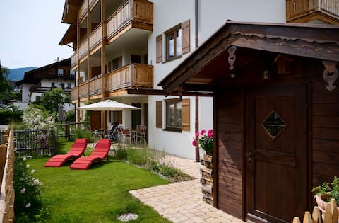 Private sauna in the alpine hut in the "Haferlschuh"