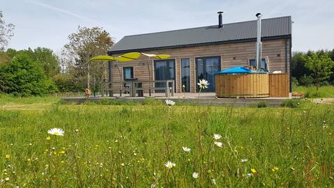 "Le Renard" eco-cottage, with Nordic bath