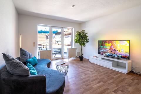 Stylish 2-room | Balcony | Parking | central