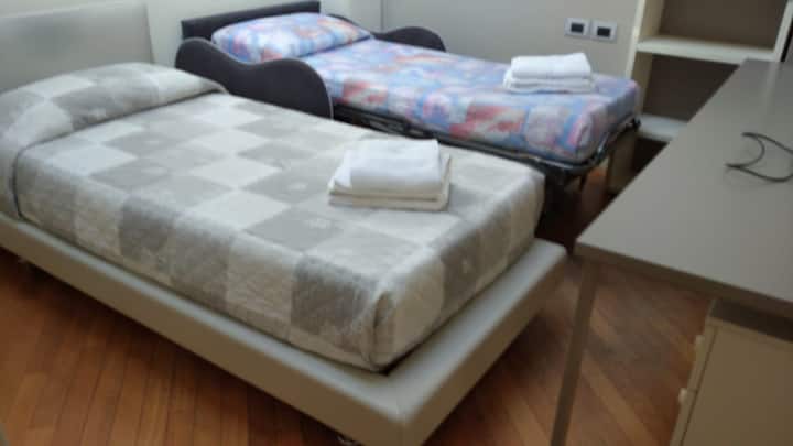 Soba s dva kreveta za jednu osobu