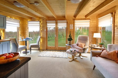 Top Airbnb: Vineyard lodge near Ledbury in Herefordshire