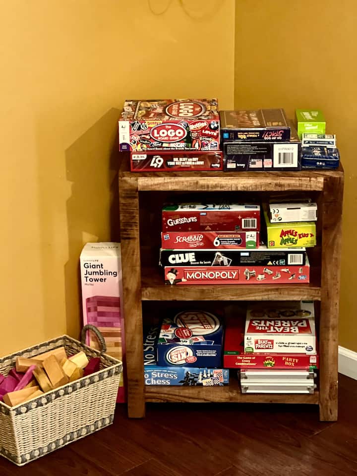 Hours of fun with an array of games to play
