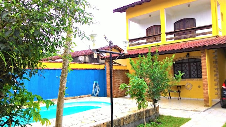 Casa Com Piscina Em Bertioga - Vista Linda - Bertioga