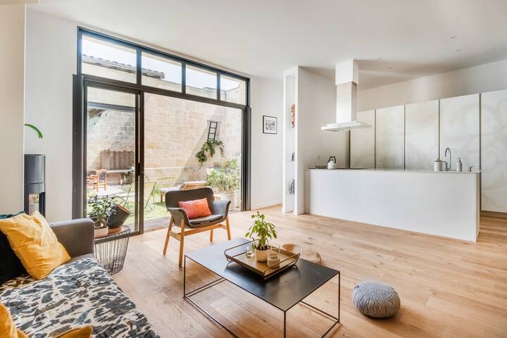 Maison contemporaine avec piscine à Bordeaux gallery image 3