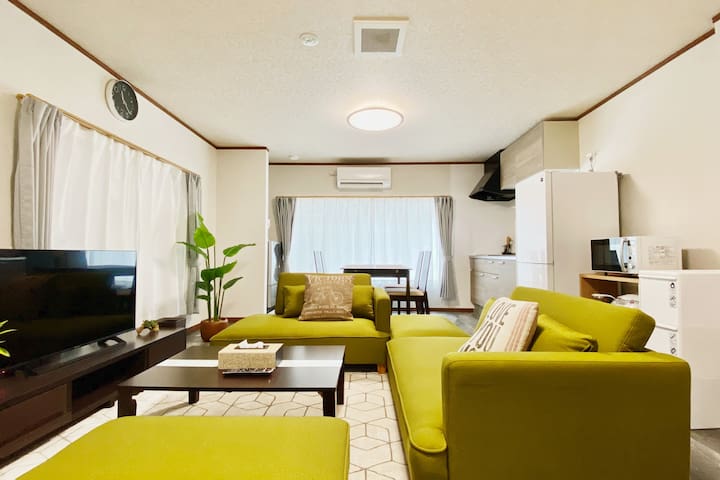 2min to Sta./Shinjuku 25min, NRT 60min by train