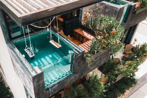 ★ 2 Story PH+Private Pool ★ WashDry | Full Kitch✦